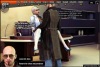 Gangster folla a una secretaria en un escritorio de oficina