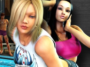 Hermanas: Lección de la pasión juego porno hermana