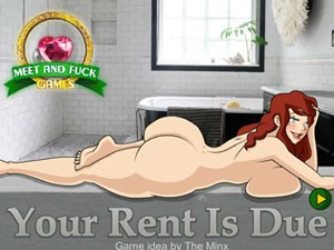 Your Rent is Due juego sexual estudiante