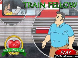 Train Fellow coja un viajero de tren extraño