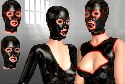 Sexo del latex en simulacion fetiche multijugador